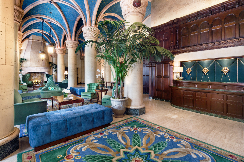 A High Resolution Image of the Biltmores Renovated Lobby