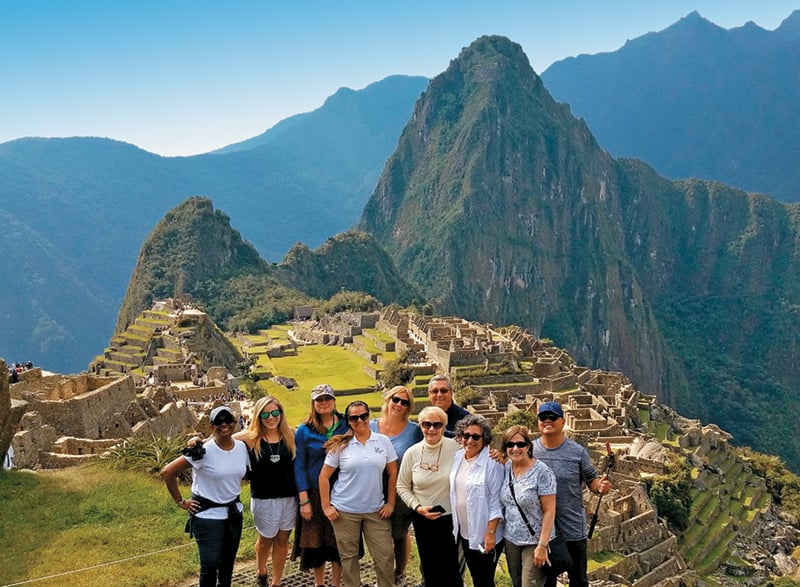 Waterstone Group at Machu Picchu 