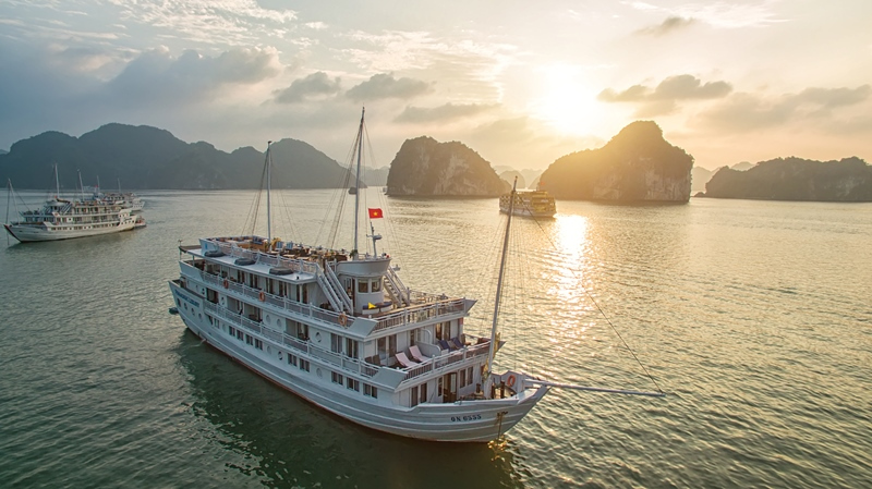 Two of four 17-cabin Paradise Luxury vessels have been repurposed 