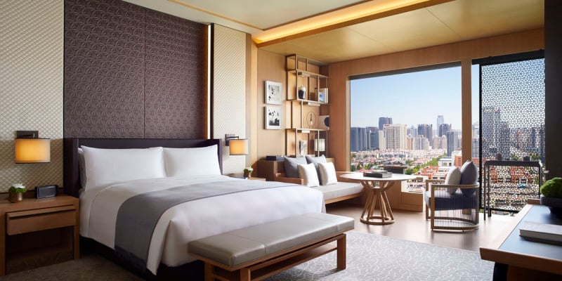 Image of the bedroom of the new hotel 