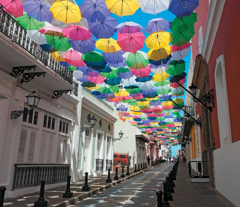 Fortaleza Street in Old San Juan