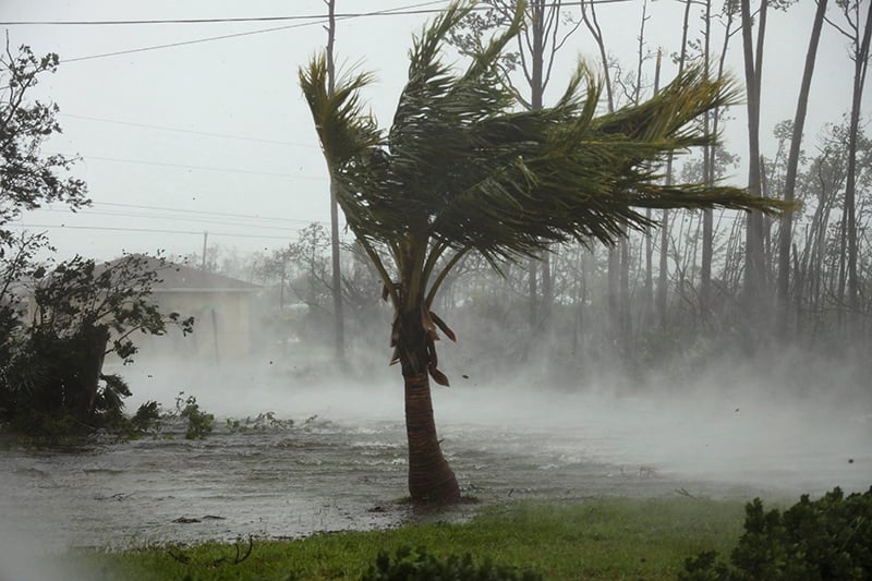 Hurricane Dorian in Freeport Grand Bahama