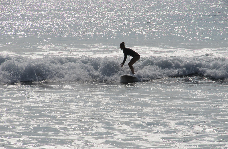 surfer in Maui