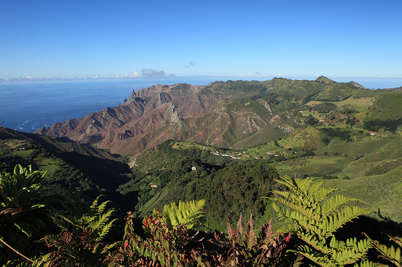 View over St Helena