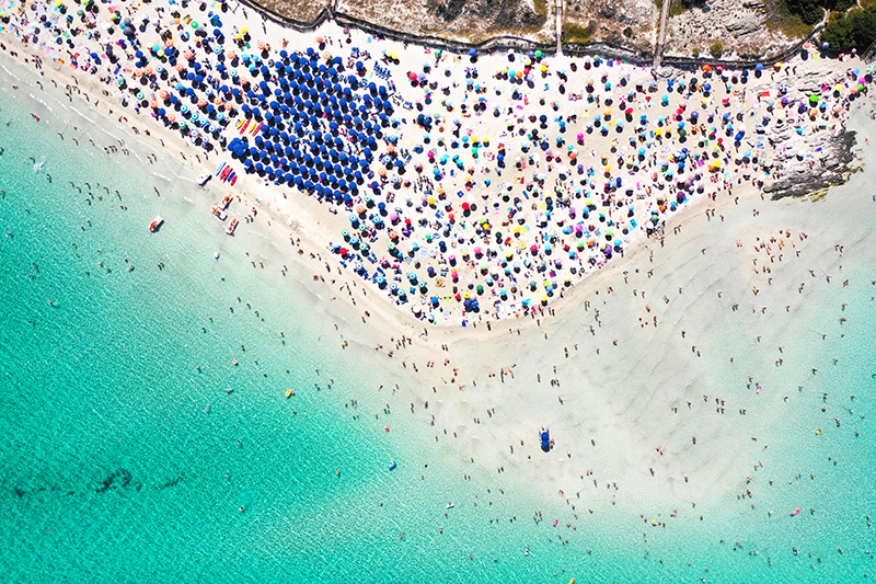 La Pelosa Beach Sardinia Italy