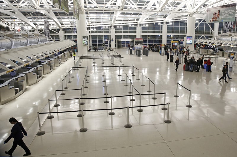 empty airport