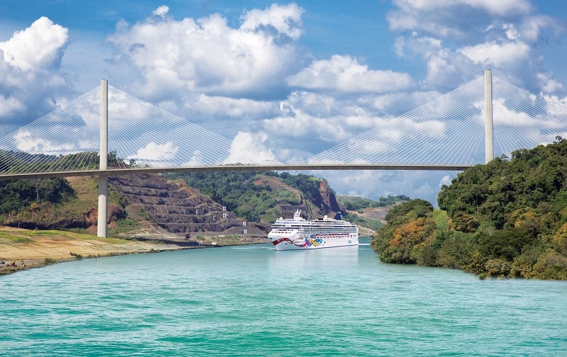 Norwegian Cruise Line will seasonally home port from Panama City Panama