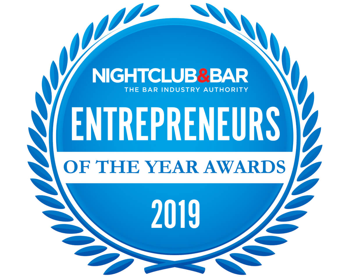 Nightclub  Bar Show 2019 Entrepreneur Awards logo