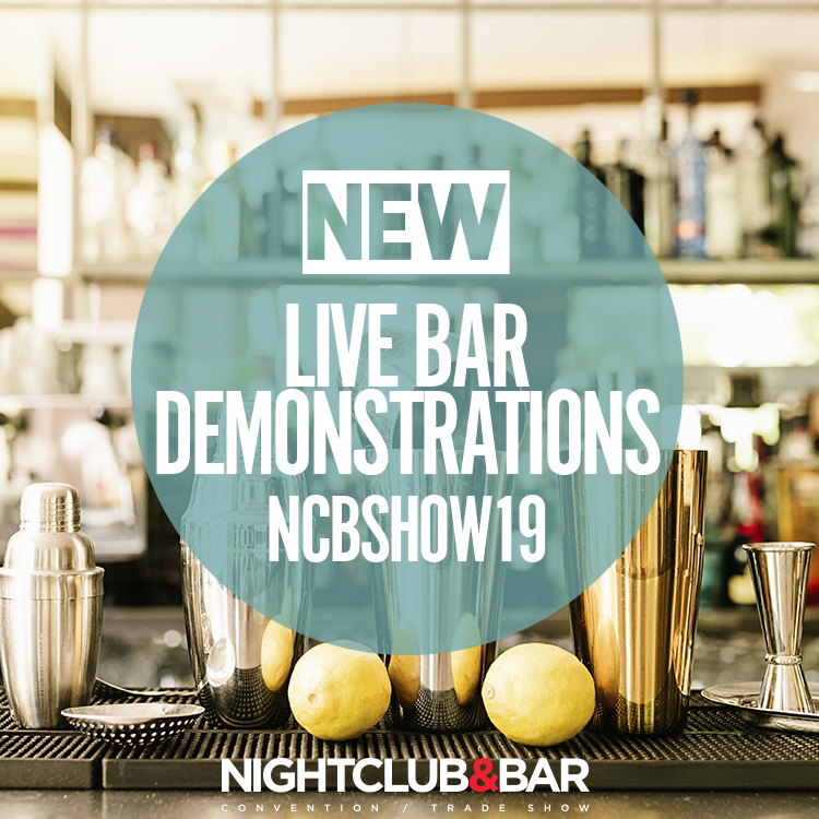 2019 Nightclub  Bar Show live demo bar