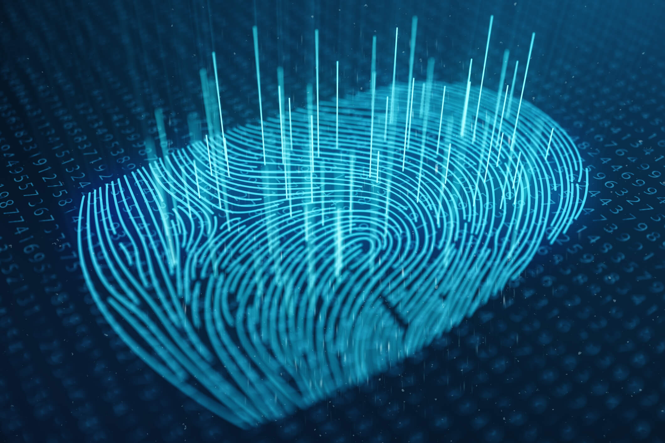 Biometric concept with binary code