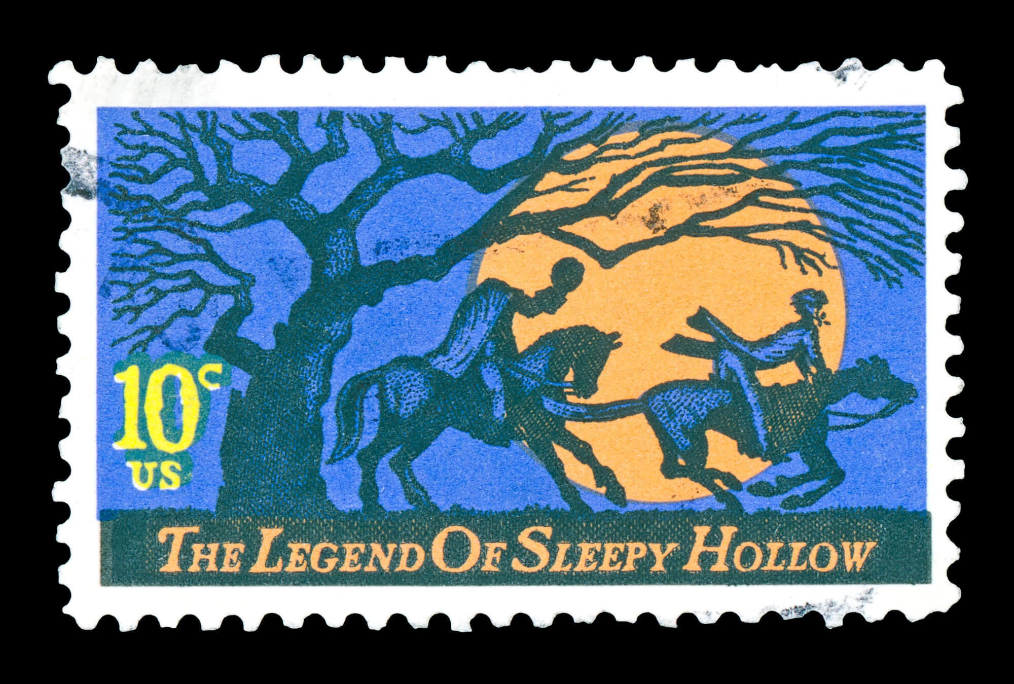 1974 Legend of Sleepy Hollow stamp
