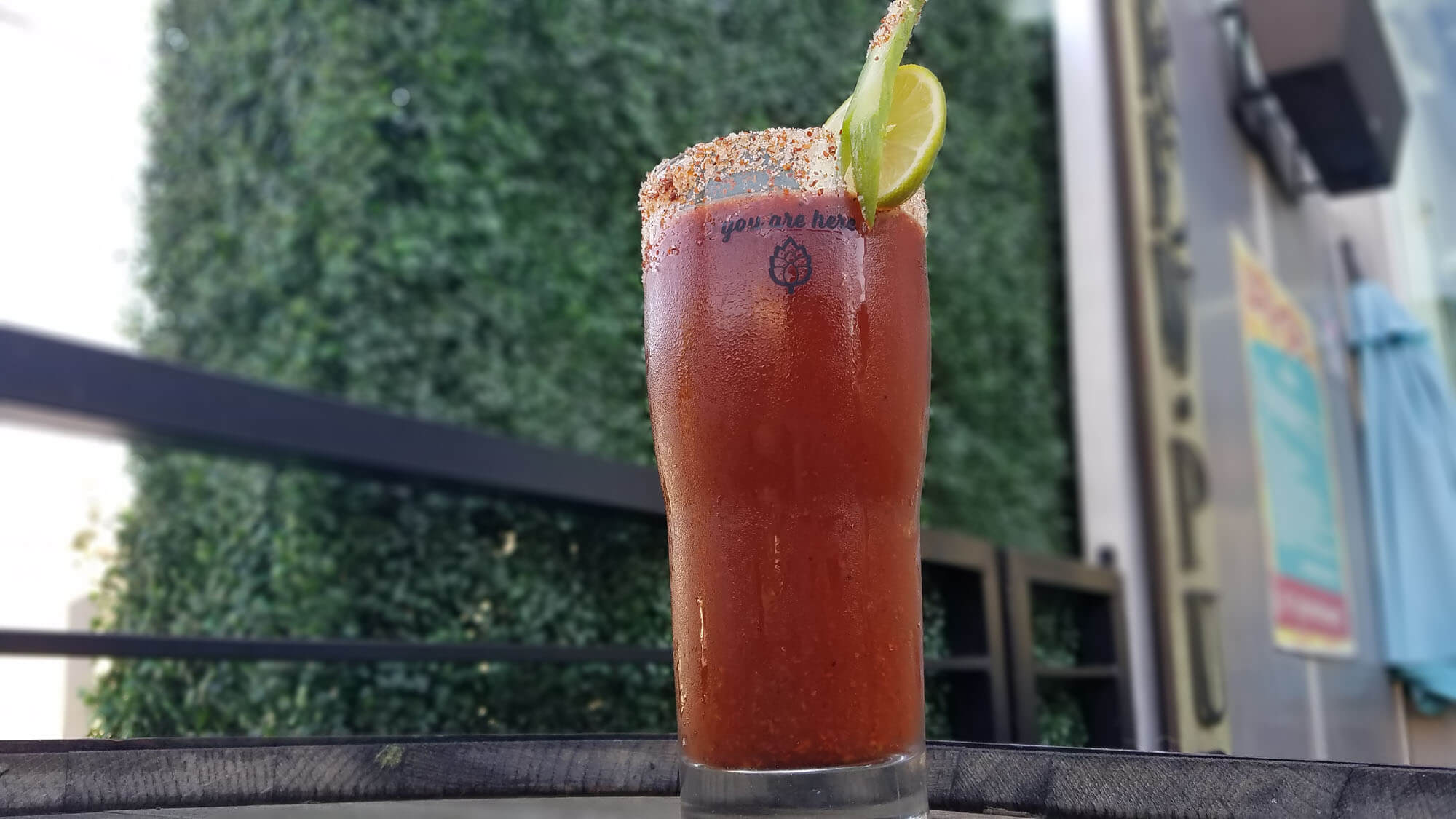 Yea We Have a Michelada cocktail