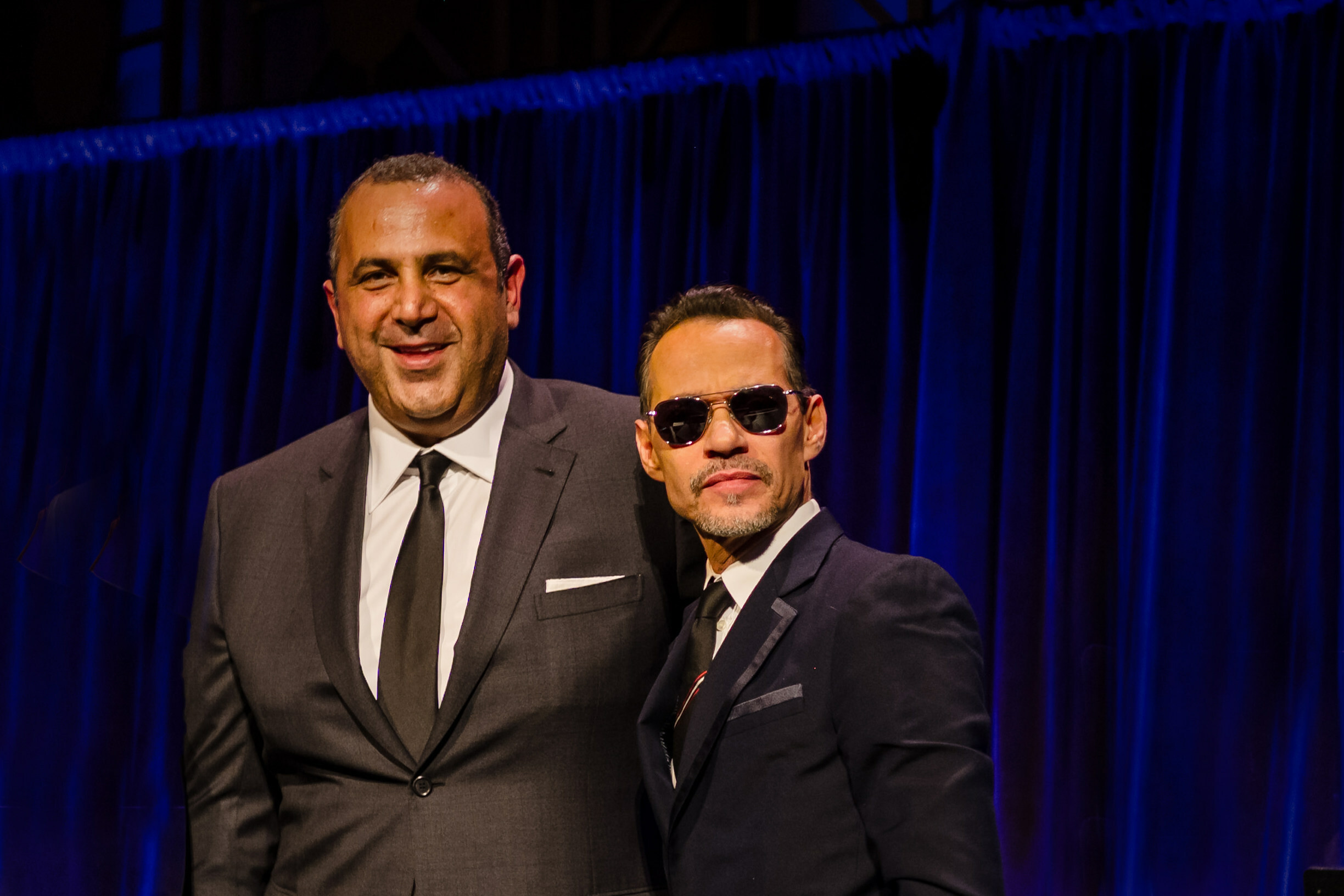 Sam Nazarian and Marc Anthony