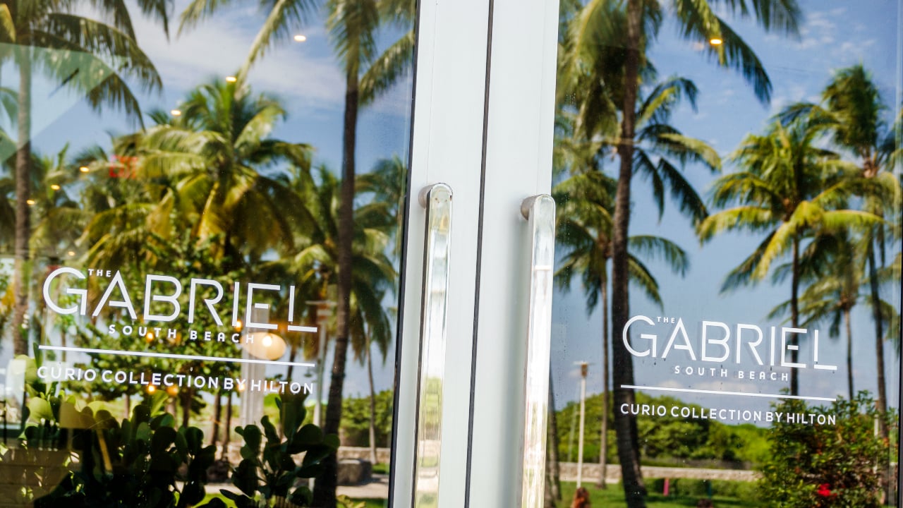 The Gabriel Miami South Beach Curio Collection by Hilton door