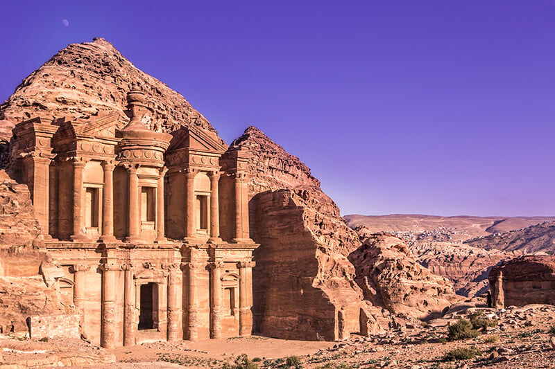 Petra Monastery Jordan 