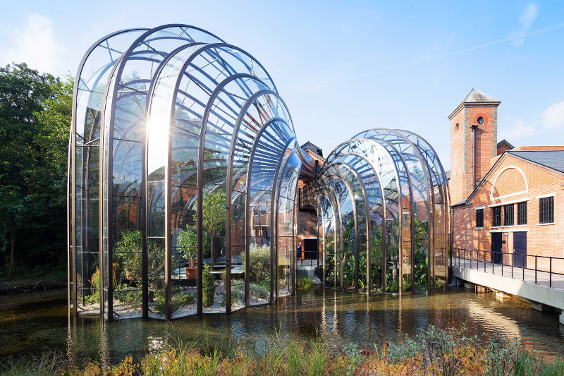 A look at the Bombay Sapphire Gin Distillery in Whitchurch England