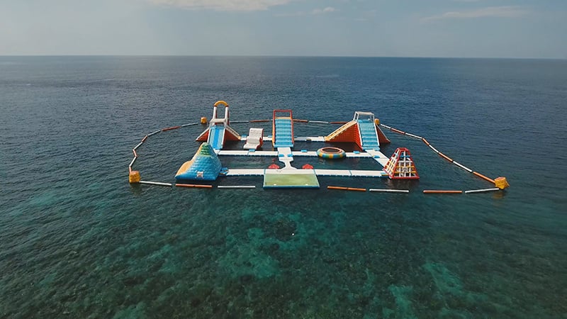 Inflatable Water Park Bali Indonesia