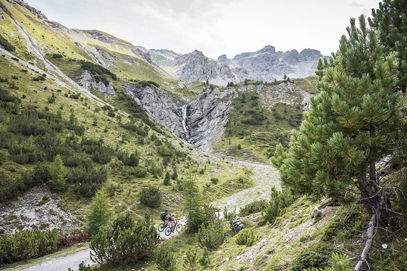 Val Mustair Bike Route in Switzerland