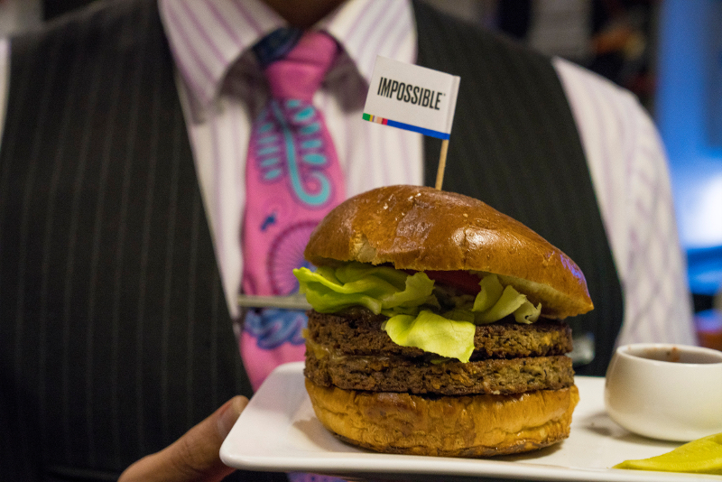 Air New Zealand Impossible Burger