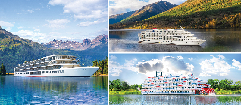 Ship Styles for New American Cruise Lines Schedule 