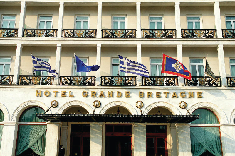 Exterior of Hotel Grande Betagne 