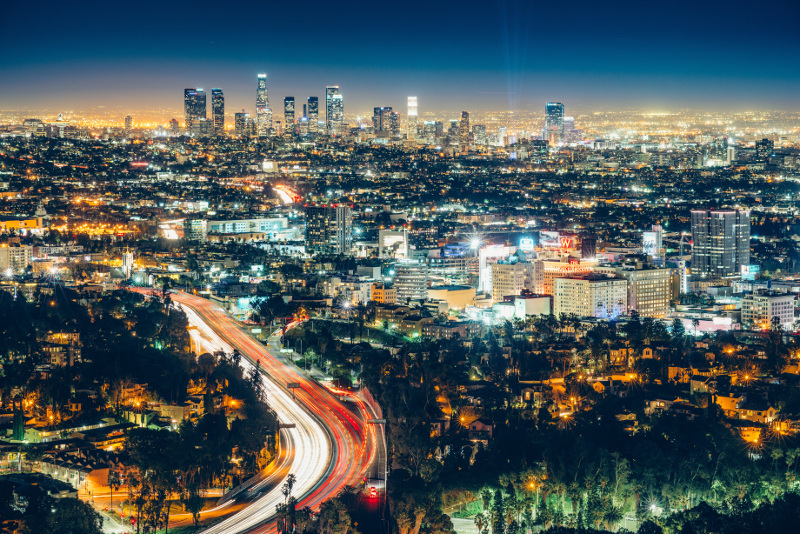Los Angeles skyline - ferrantraiteiStockGettyImagesPlusGettyImages