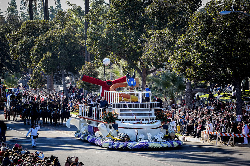 Carnival Panorama Rose Parade Float