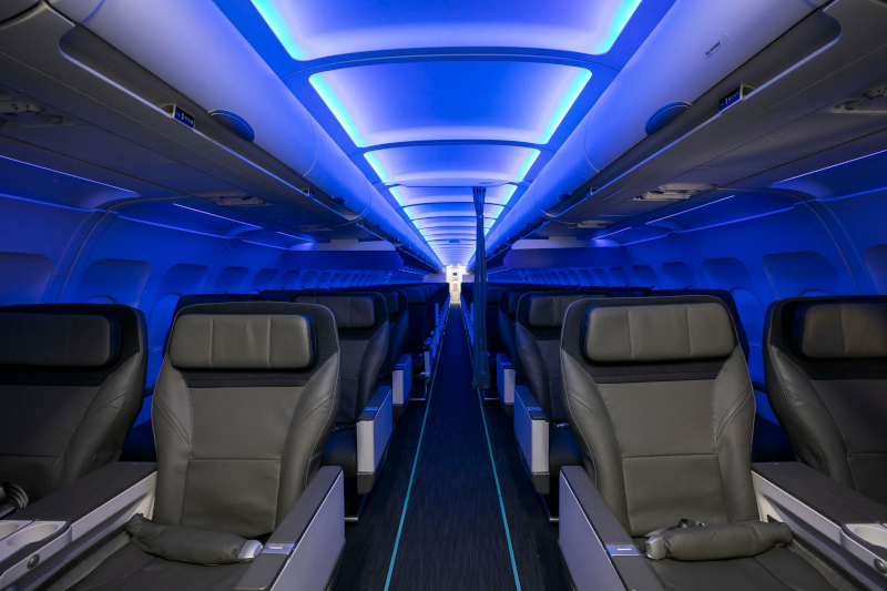 Alaska Airlines New Cabins