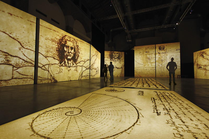 Leonardo da Vinci 500 Years of Geniusexhibit at the Denver Museum of Nature  Science