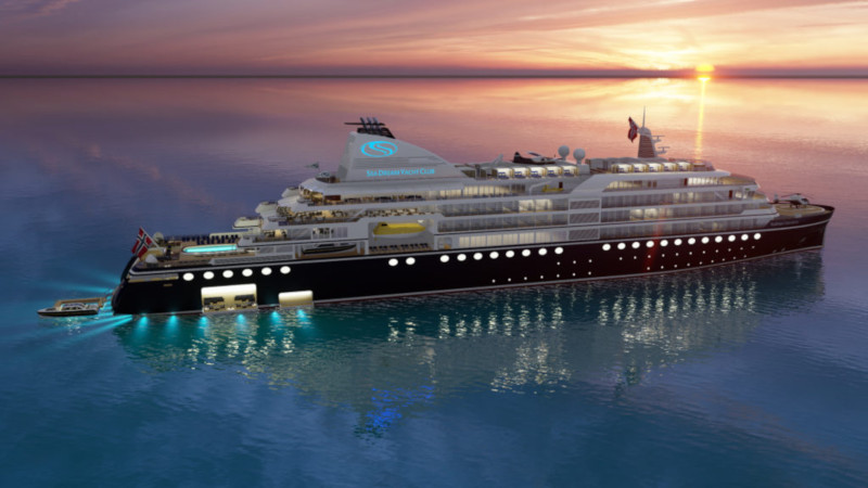 Night Rendering of the upcoming vessel 