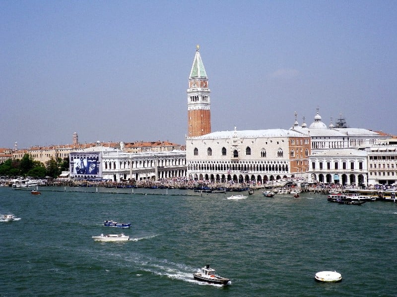 Venice cruising Editorial Use Only Copyright by Susan J Young Europe cruise