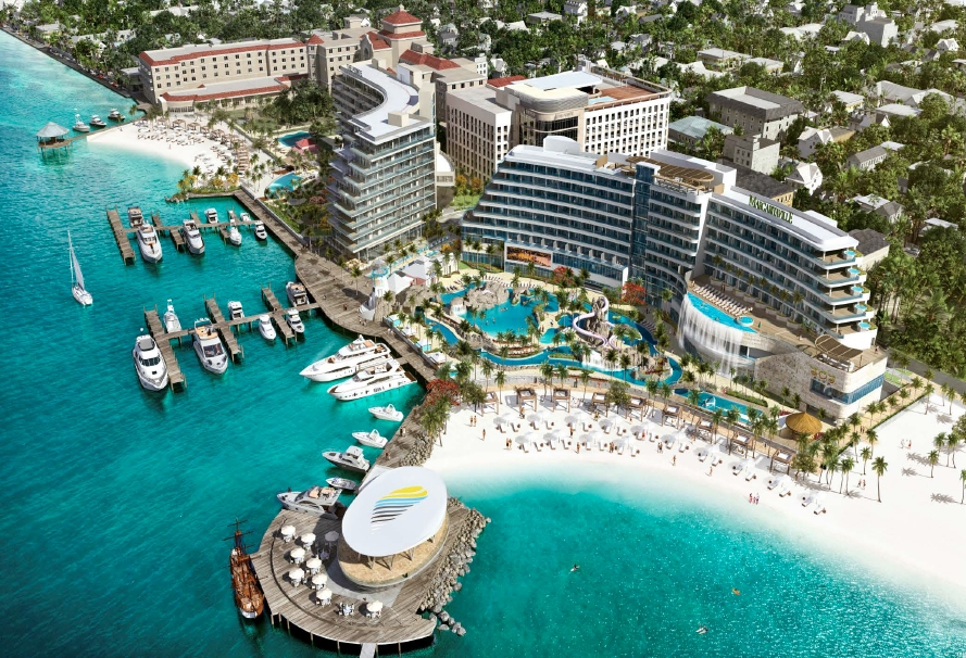 Margaritaville at The Pointe which is currently under construction is slated to open in phases in mid-2019 