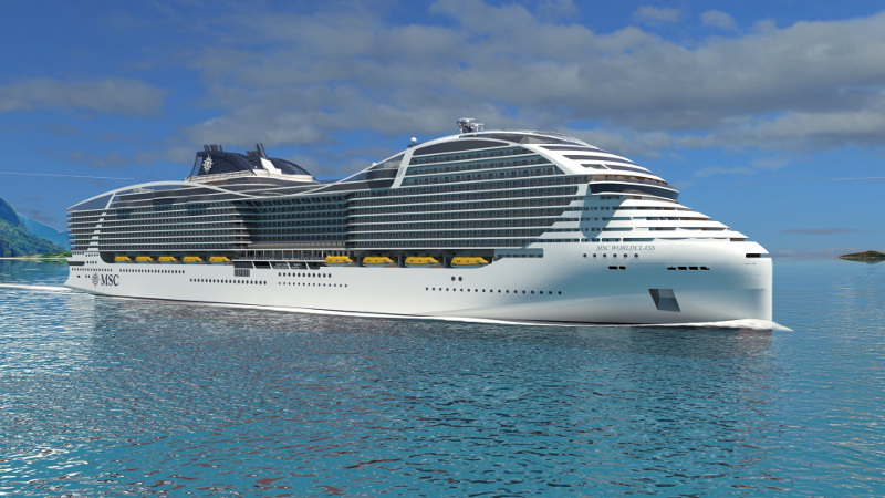 MSC Cruises World Class ship 