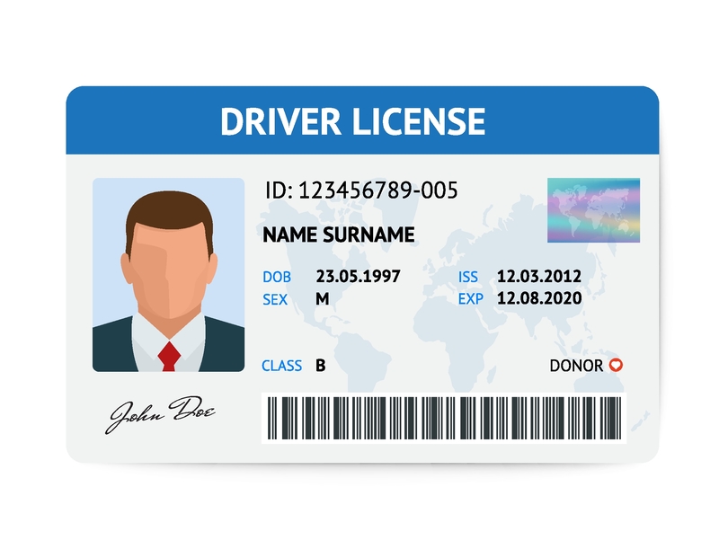 drivers license concept 