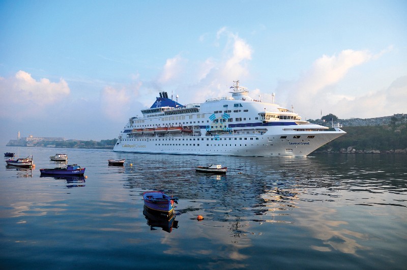 cruise Celestyal Cruises courtesy of Celestyal Editorial Use Only Havana harbor 