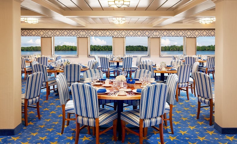American Cruise Lines American Harmony Dining Salon