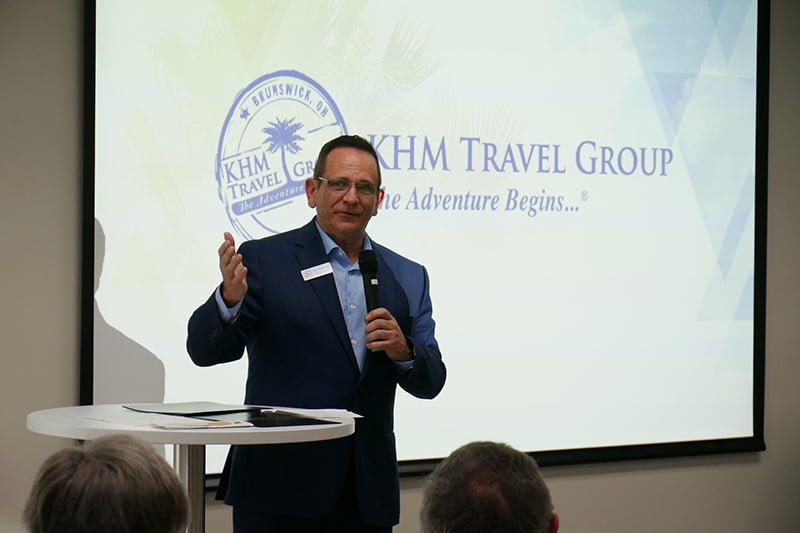 KHM Travel Group President and CEO Rick Zimmerman