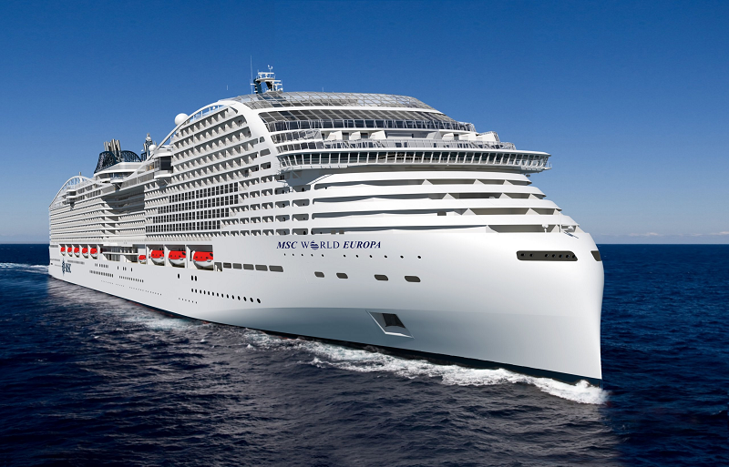 MSC World Europa to Be Powered by Clean Energy | Travel Agent Central