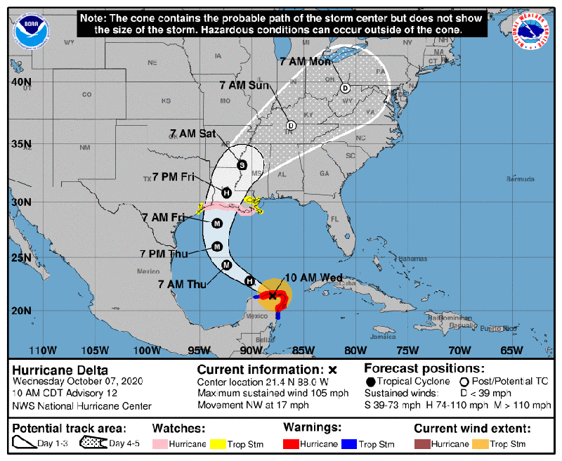 Hurricane Delta - National Hurricane Center