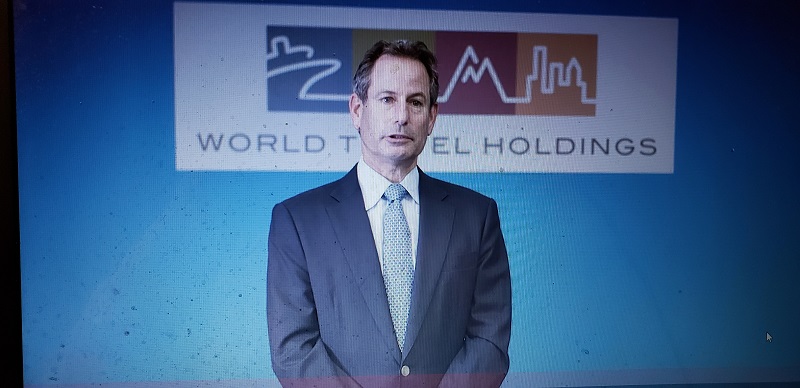 Brad Tolkin World Travel Holdings speaking at 2020 Vision Conference