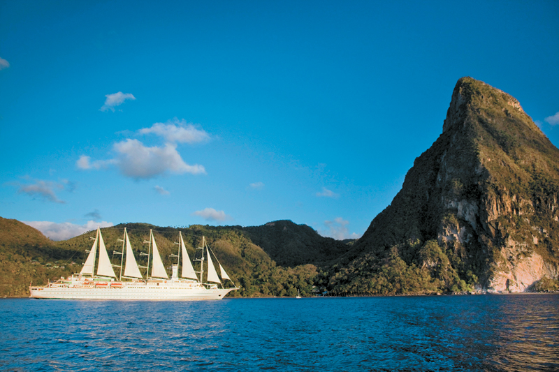 Windstar Wind Surf in St Lucia
