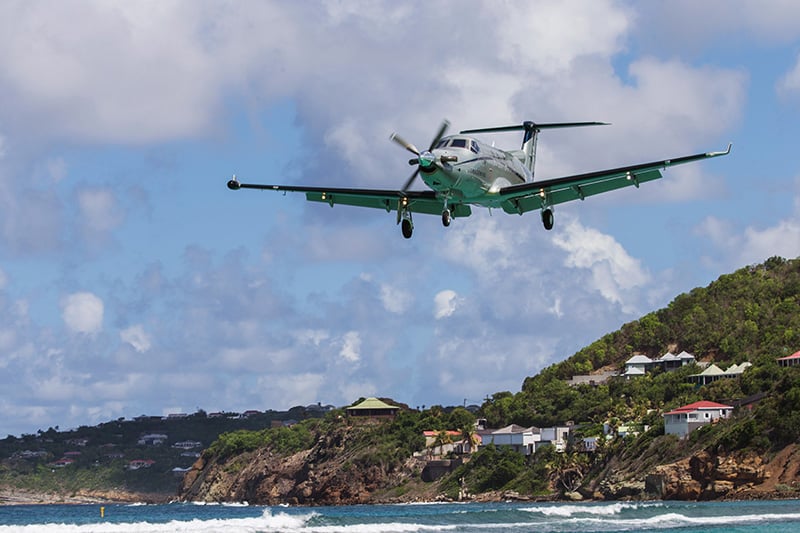 Tradewind Aviation flying into St Barths