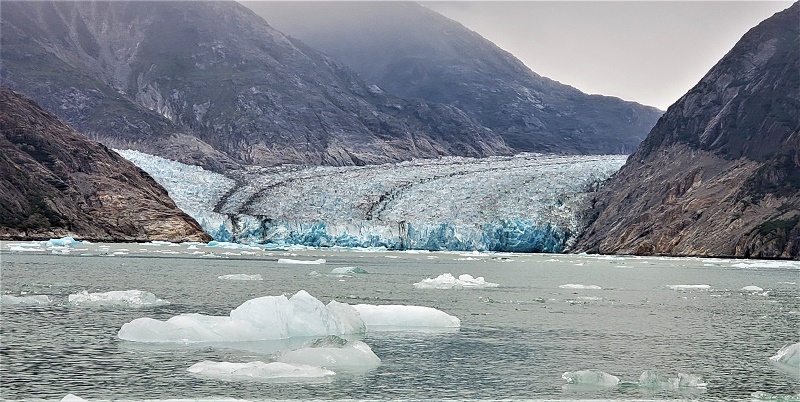Alaska Endicott Arms Dawes Glacier Photo by Susan J Young Editorial Use Only 