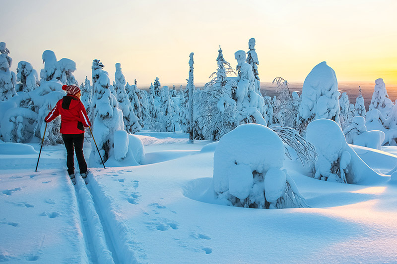 Lapland Finland Skiing