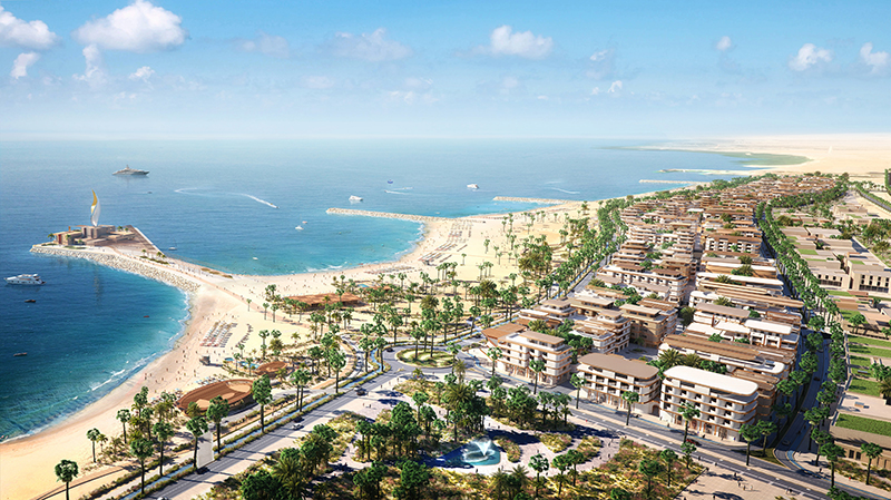 Bilaj Al Jazayer Bahrain - Beach Front Aerial View