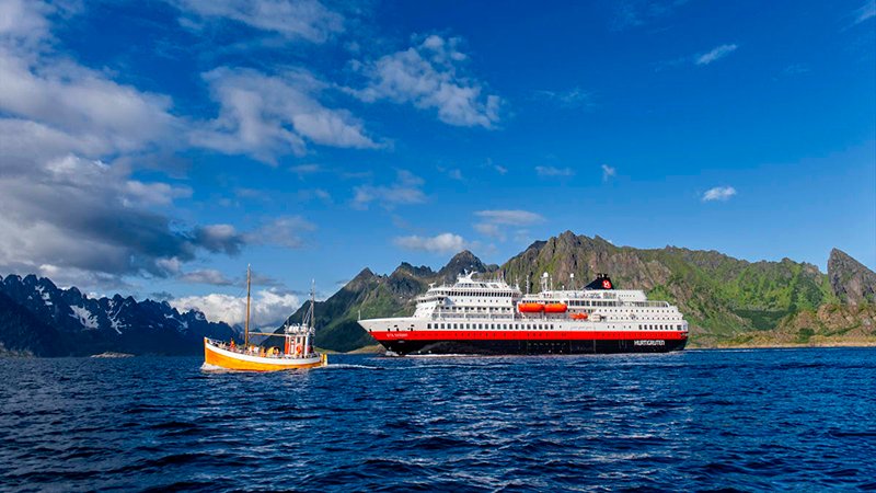 Hurtigrutens Third Battery-Hybrid Powered Ship Sets Sail