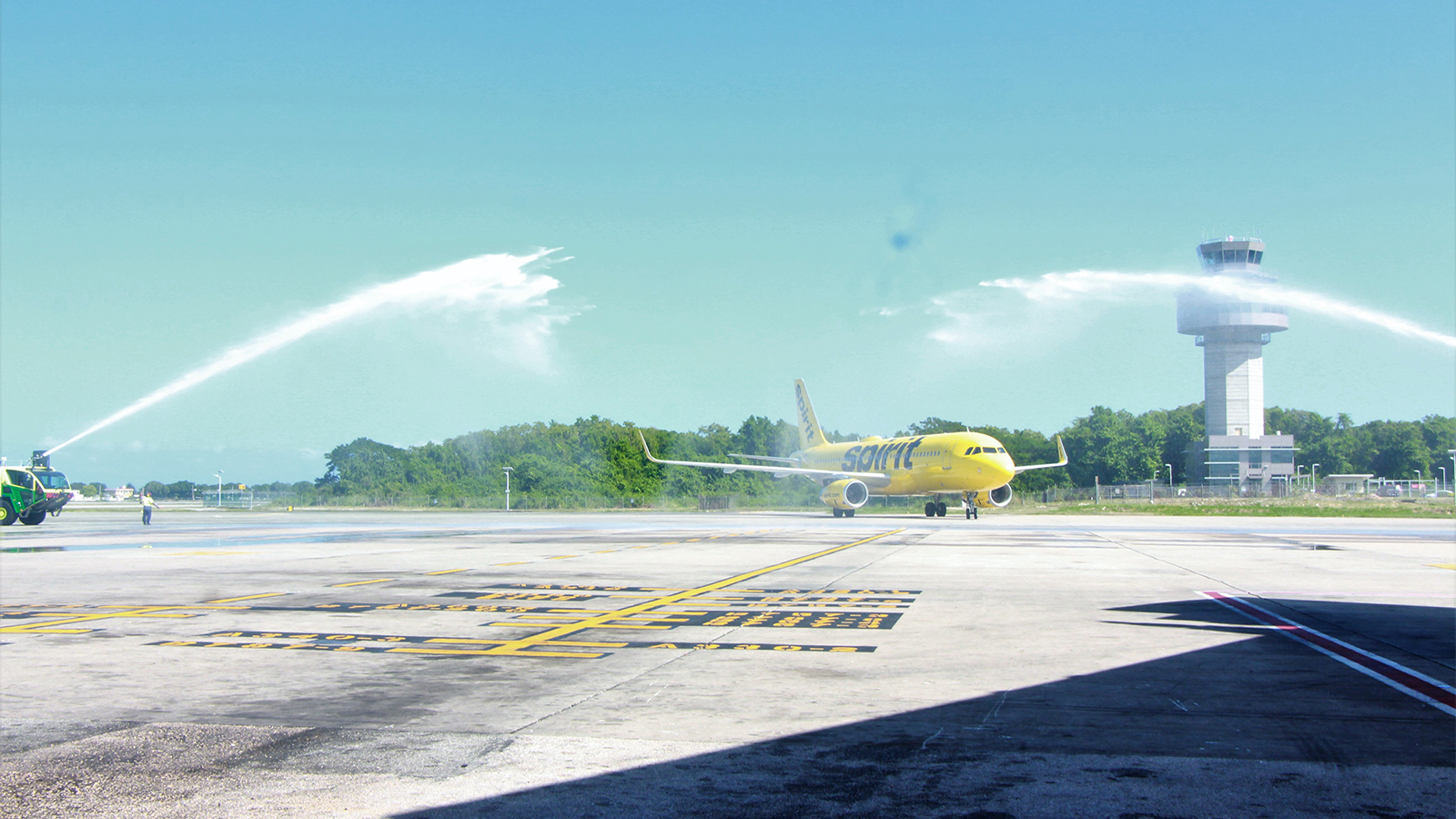 Jamaica Welcomes Inaugural Spirit Airlines Flight From Connecticut