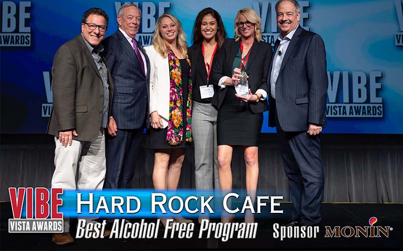 Hard Rock Cafe receives a VIBE Vista Award in 2020
