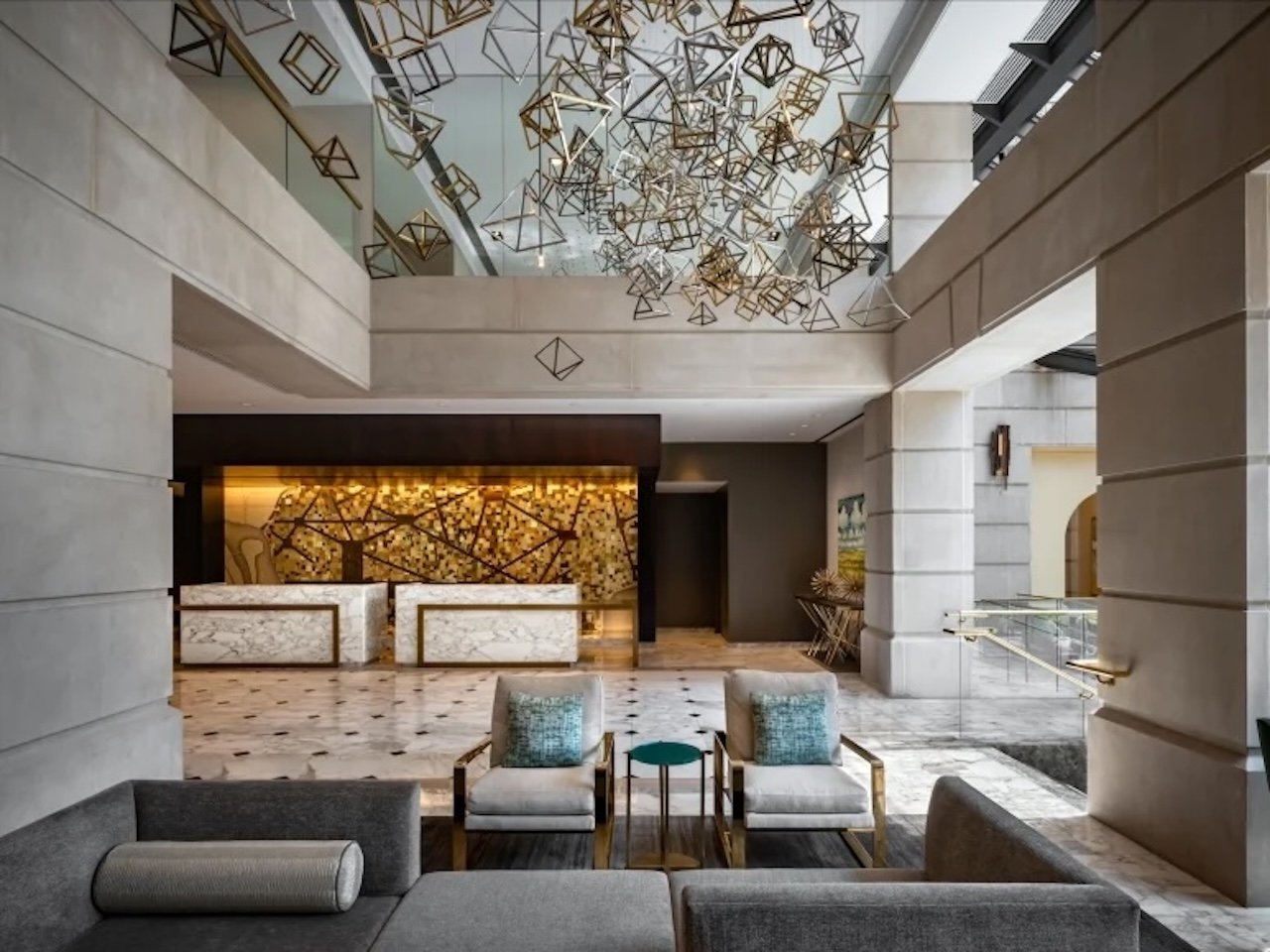 lobby Fairmont DC