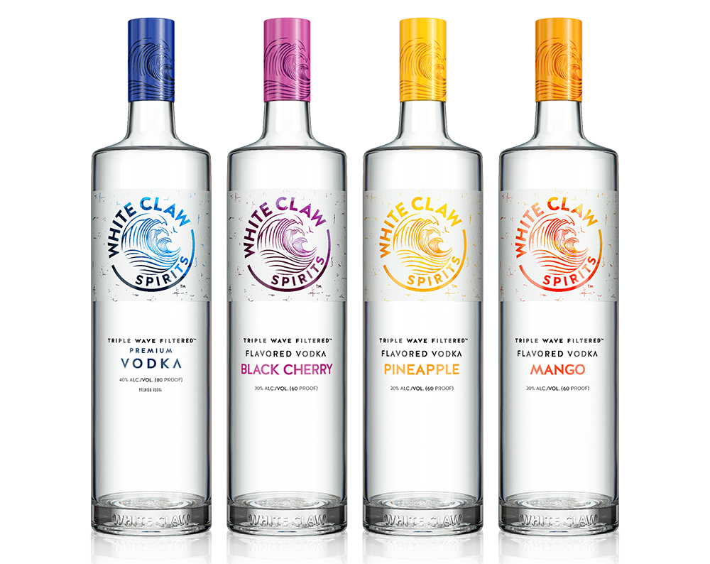White Claw Spirits Flavored Vodka Black Cherry NV 750 ml.